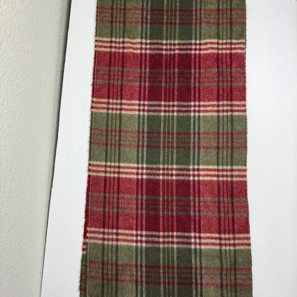 Vintage Christian Dior Plaid Scarf Unisex